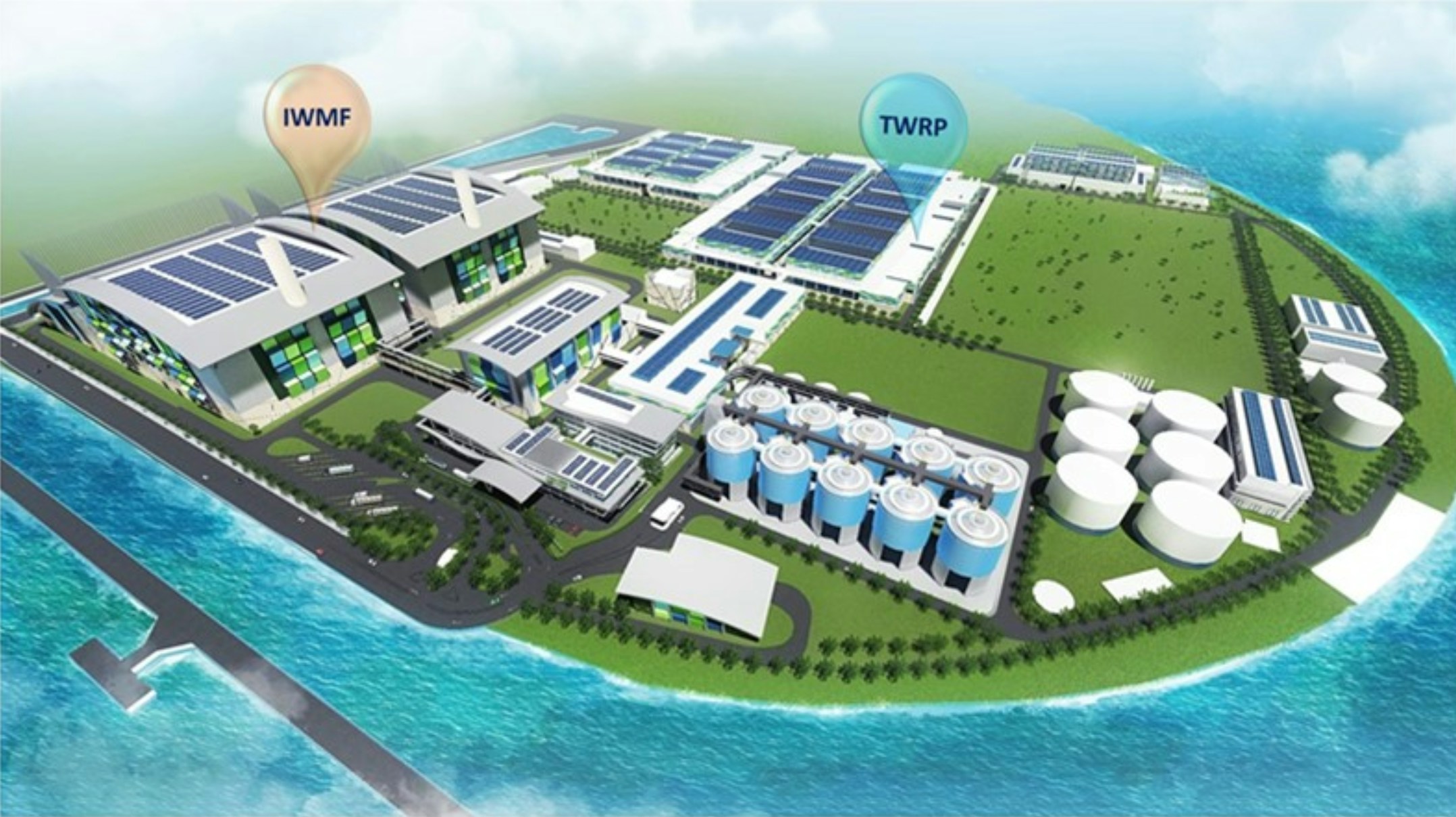 Singapore's world-first integrated waste and water treatment facility hit by construction delays - Vimarsana News