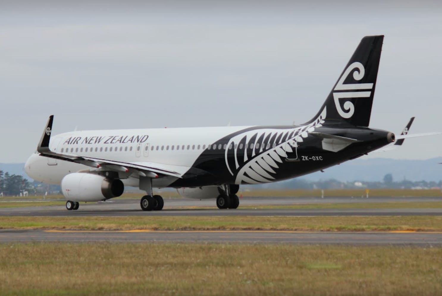 An Air New Zealand plane