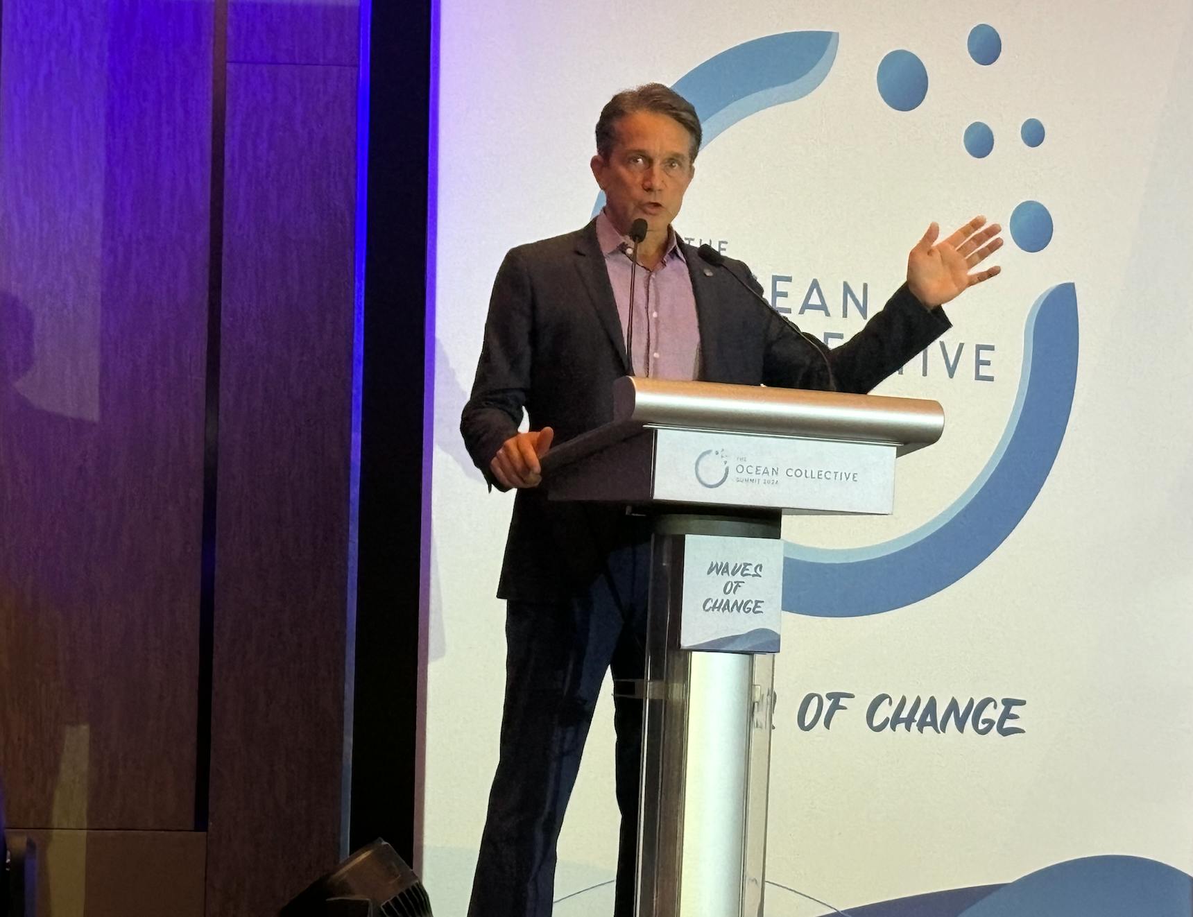 Fabien Cousteau, grandson of celebrated oceanographer Jacque Cousteau