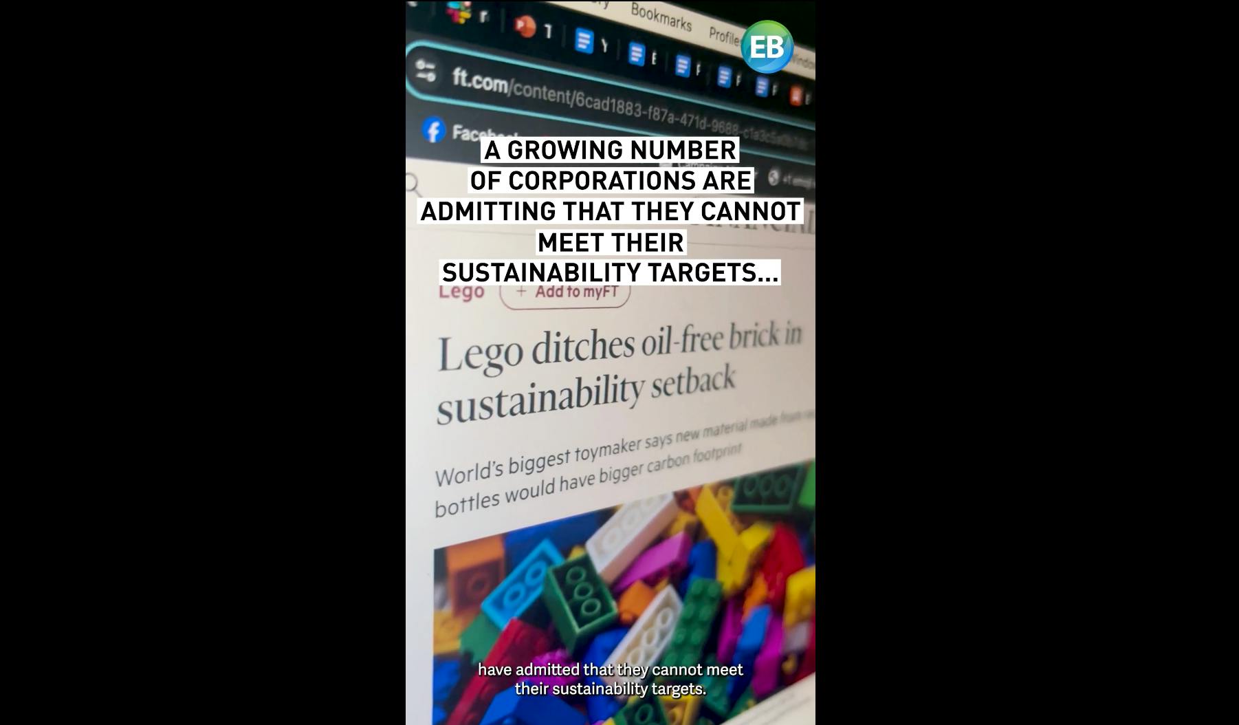 A growing number of companies are admitting that they can't meet their sustainability targets. Has the era of "corporate vulnerability" begun, where companies are more honest about their sustainability progress?
