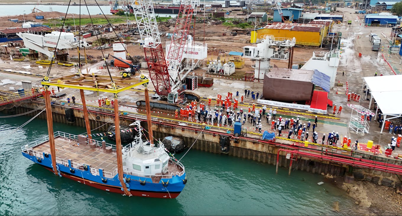 Kuok Maritime Group e-supply vessel