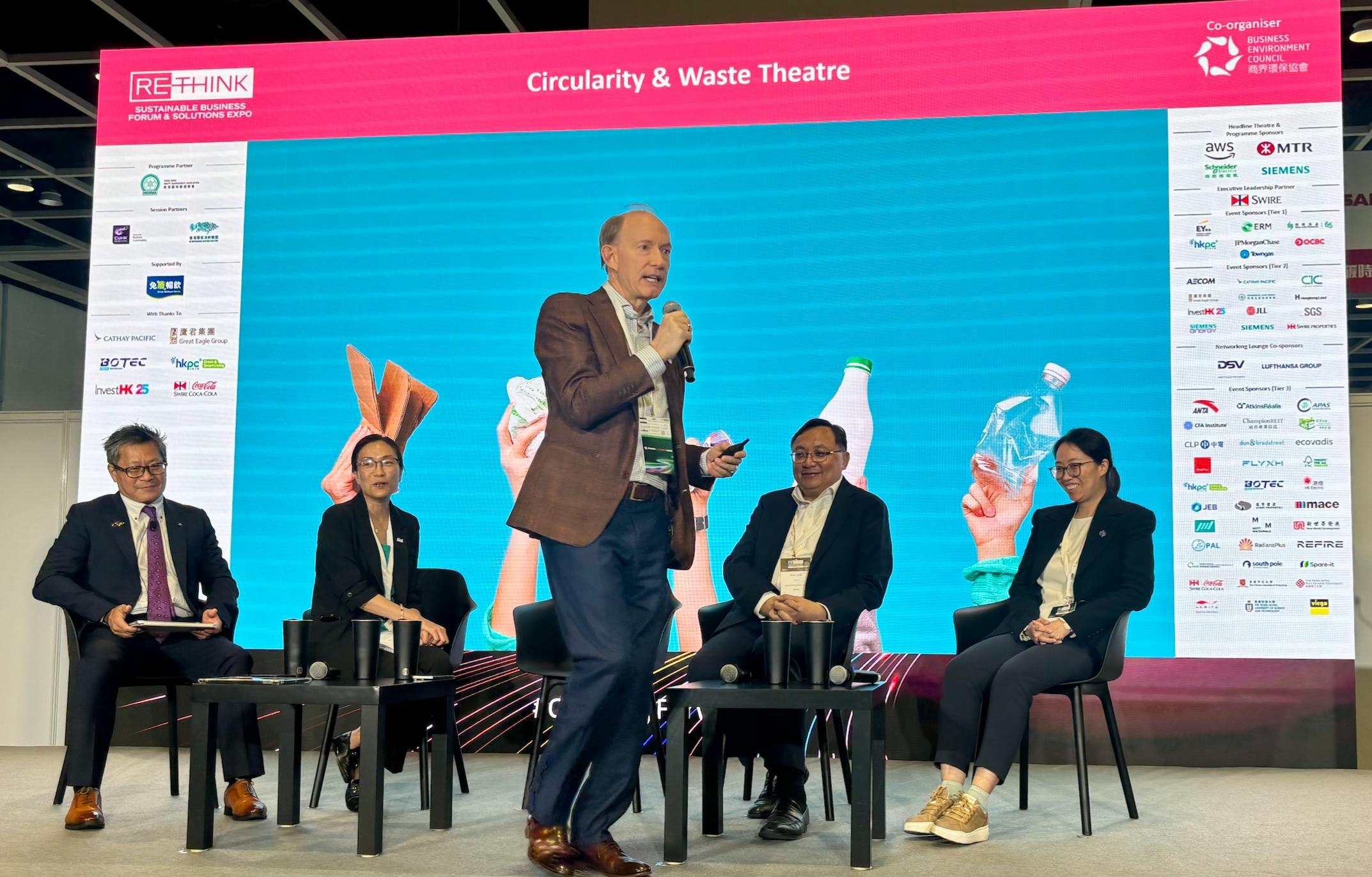 Chris DeArmitt speaking at ReThink