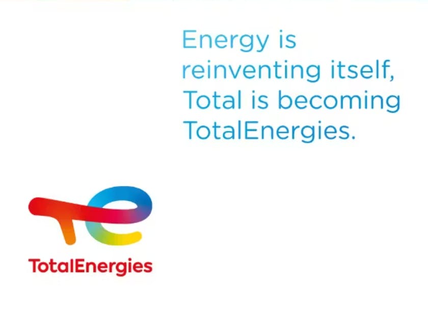 TotalEnergies rebranding campaign