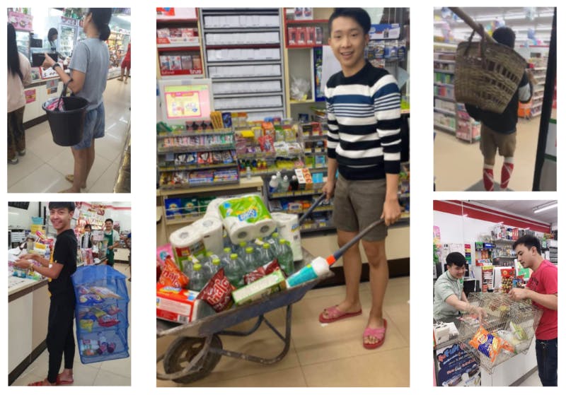 Thai ingenuiity after plastic bag ban