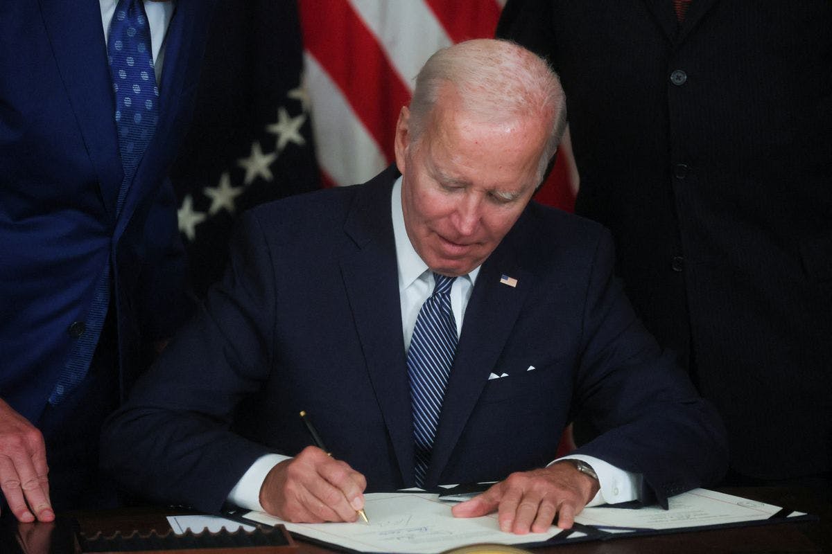 Biden Signs Inflation Reduction Act