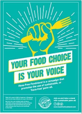 Your food, your choice - PM.Haze campaign
