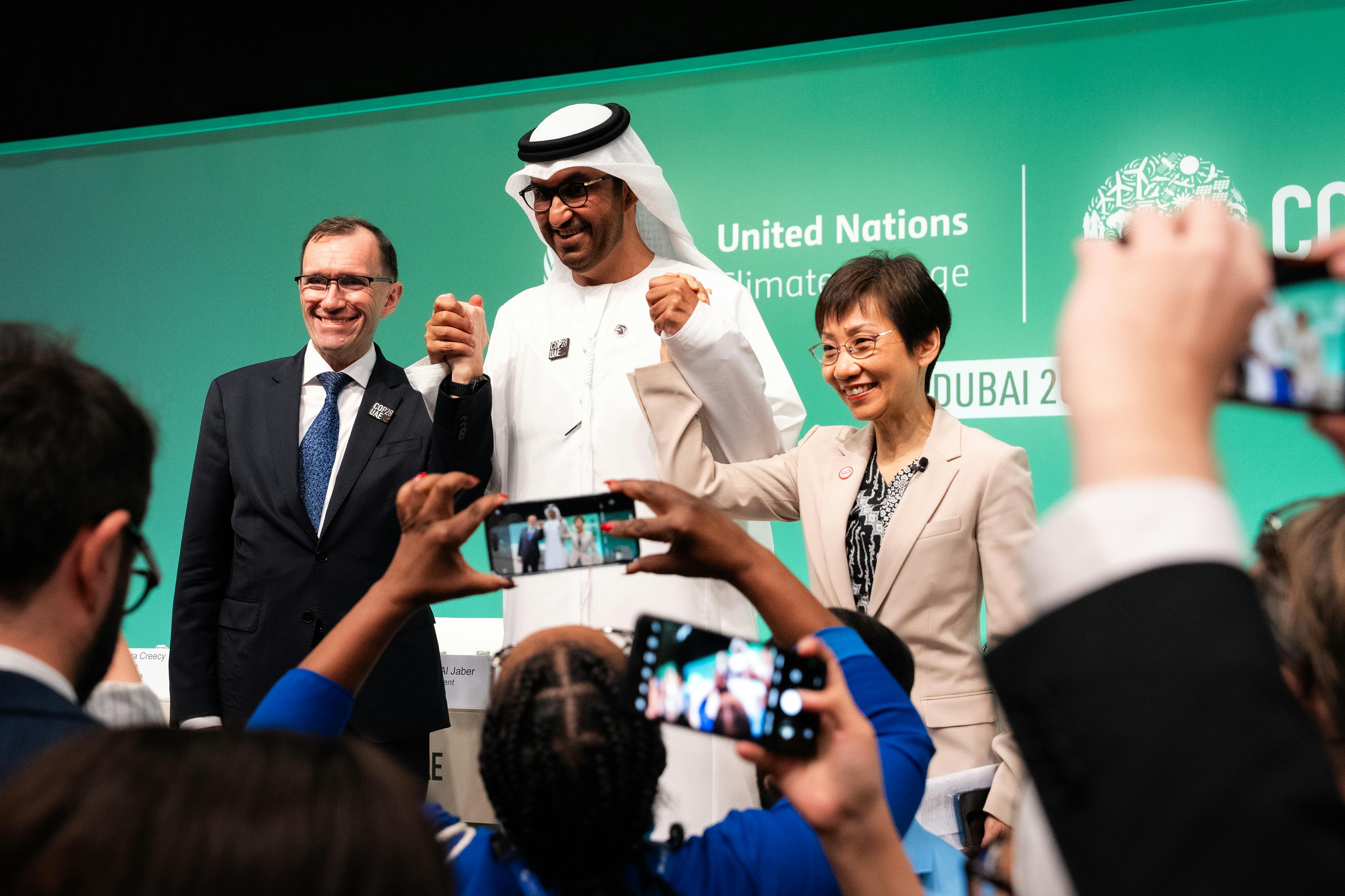 COP28 ministering pairing press conference