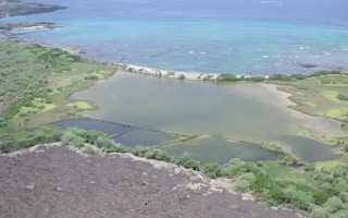 aerial view Hawaii water quality