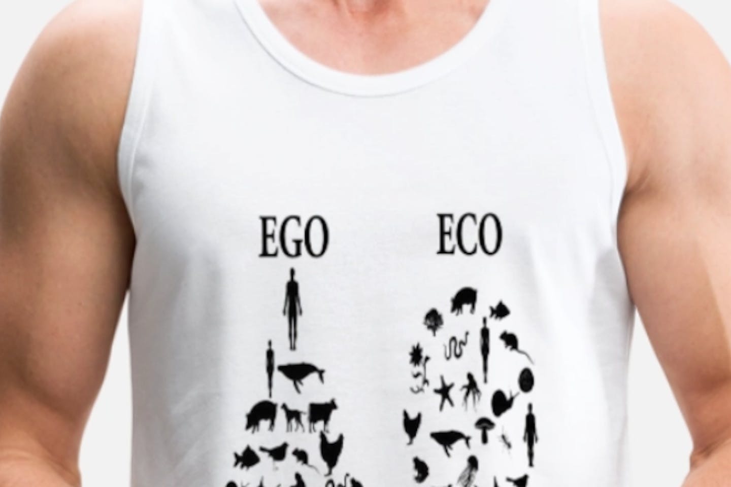 Ego not eco t-shirt