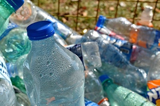 Bottled water waste