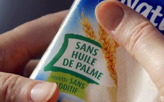 bread with no palm oil sign