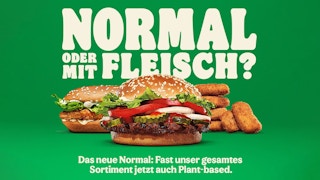 Burger King Austria advertisement_plant-based