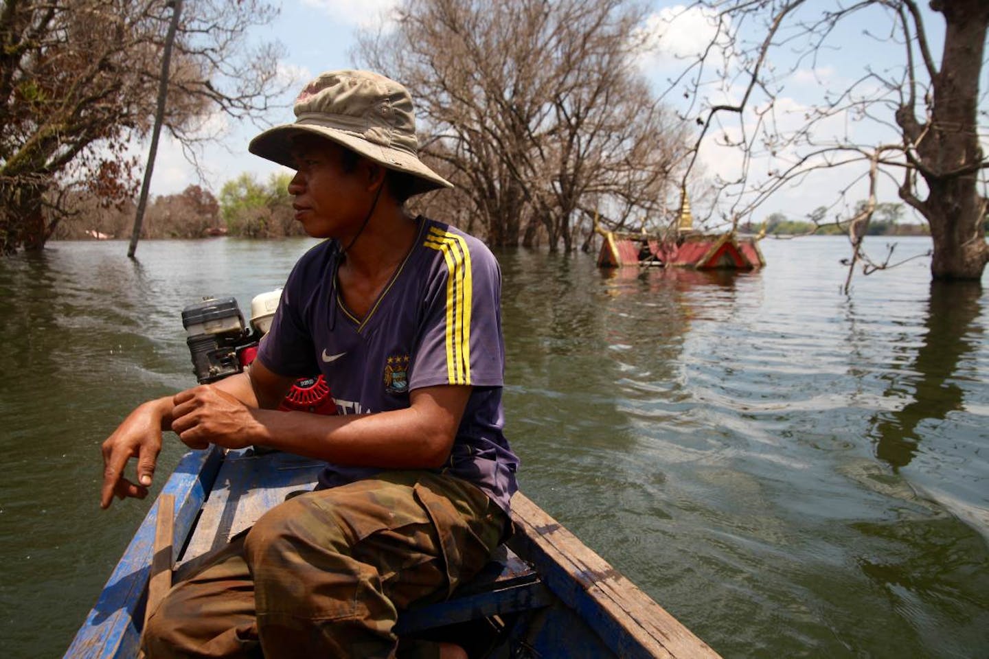 Cambodian villager