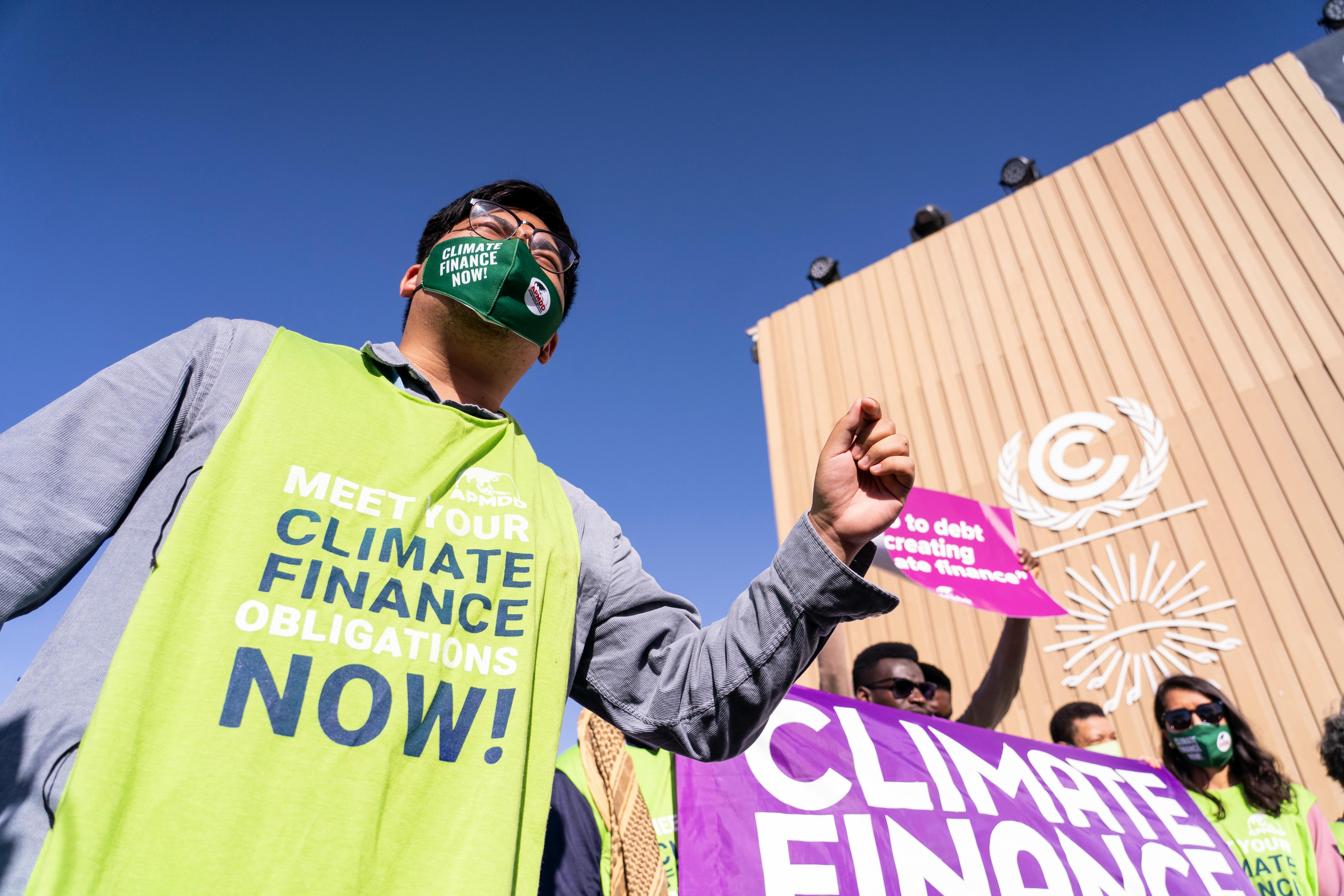 climate protest COP27