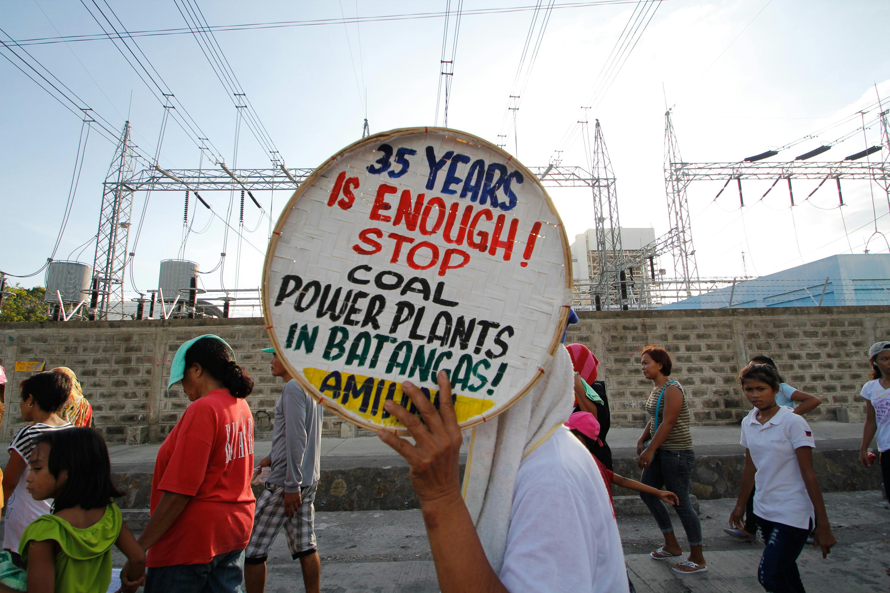 coal power plant in Calaca, Batangas, Philippines