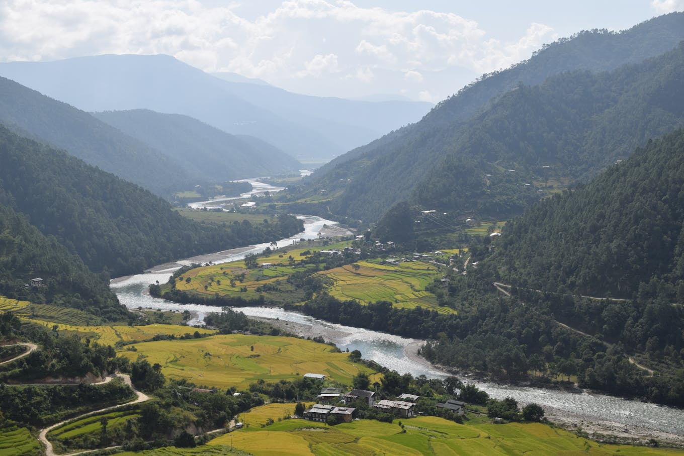 Bhutan Natural Landscape