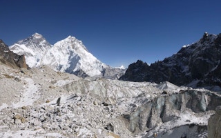 Changri Nup glacier (Everest region)