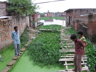 flooding India housing solution