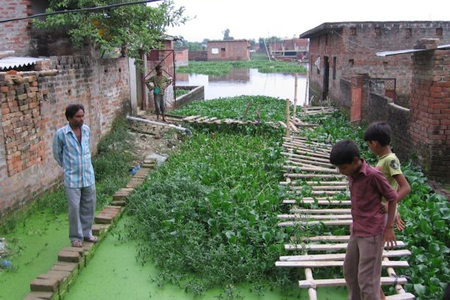 flooding India housing solution