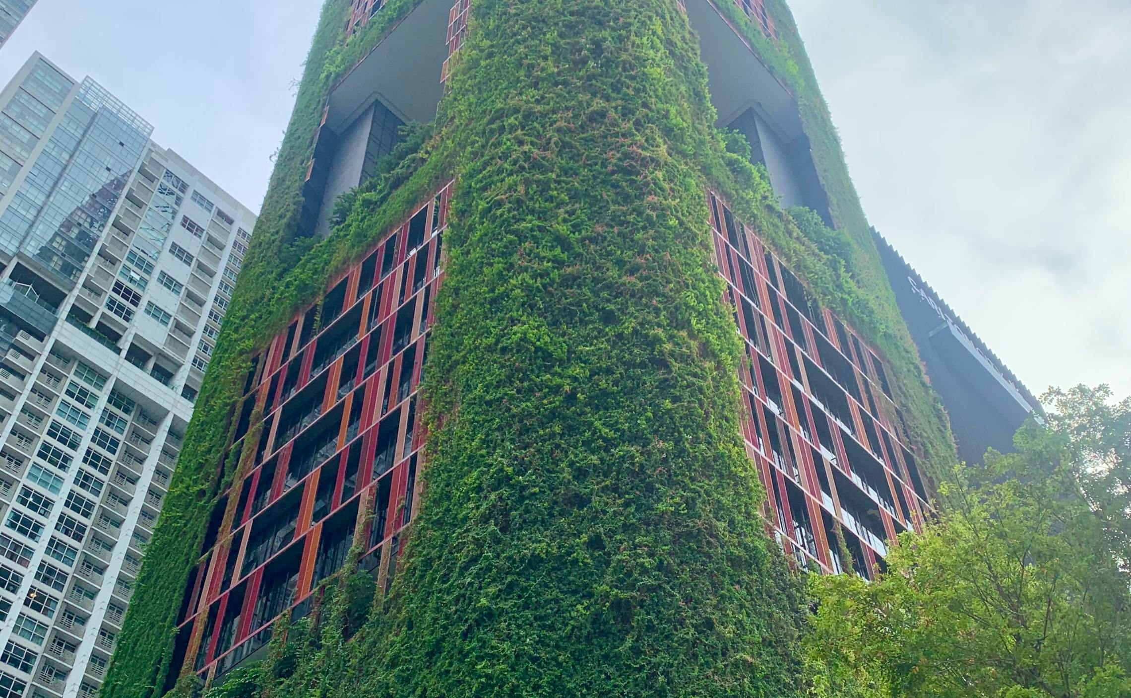 Oasia building, Chinatown, Singapore