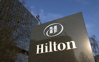 Hilton Hotels.