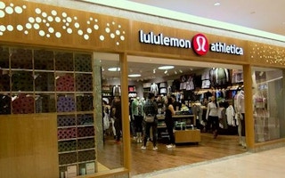 Lululemon shopfront