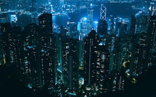 Hong Kong skyline_night_power