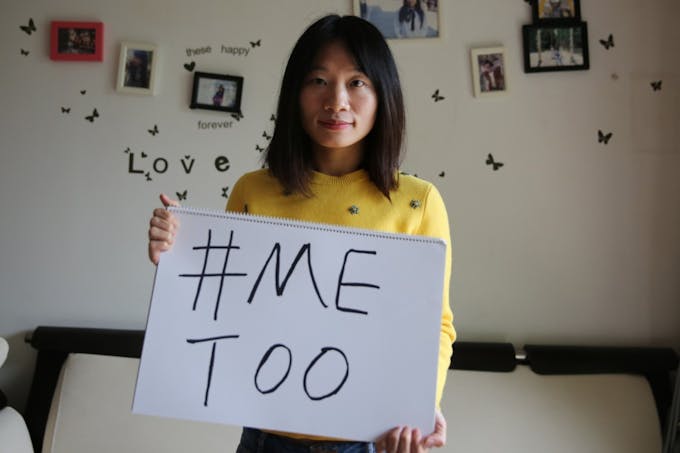 #metoo activist china