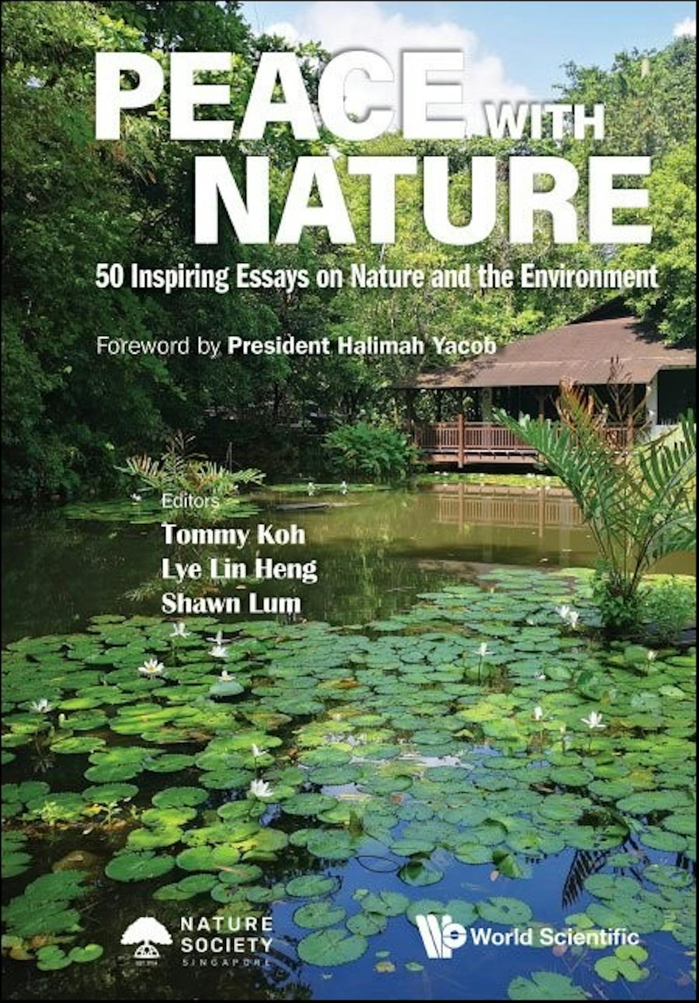 Peace with nature book cover
