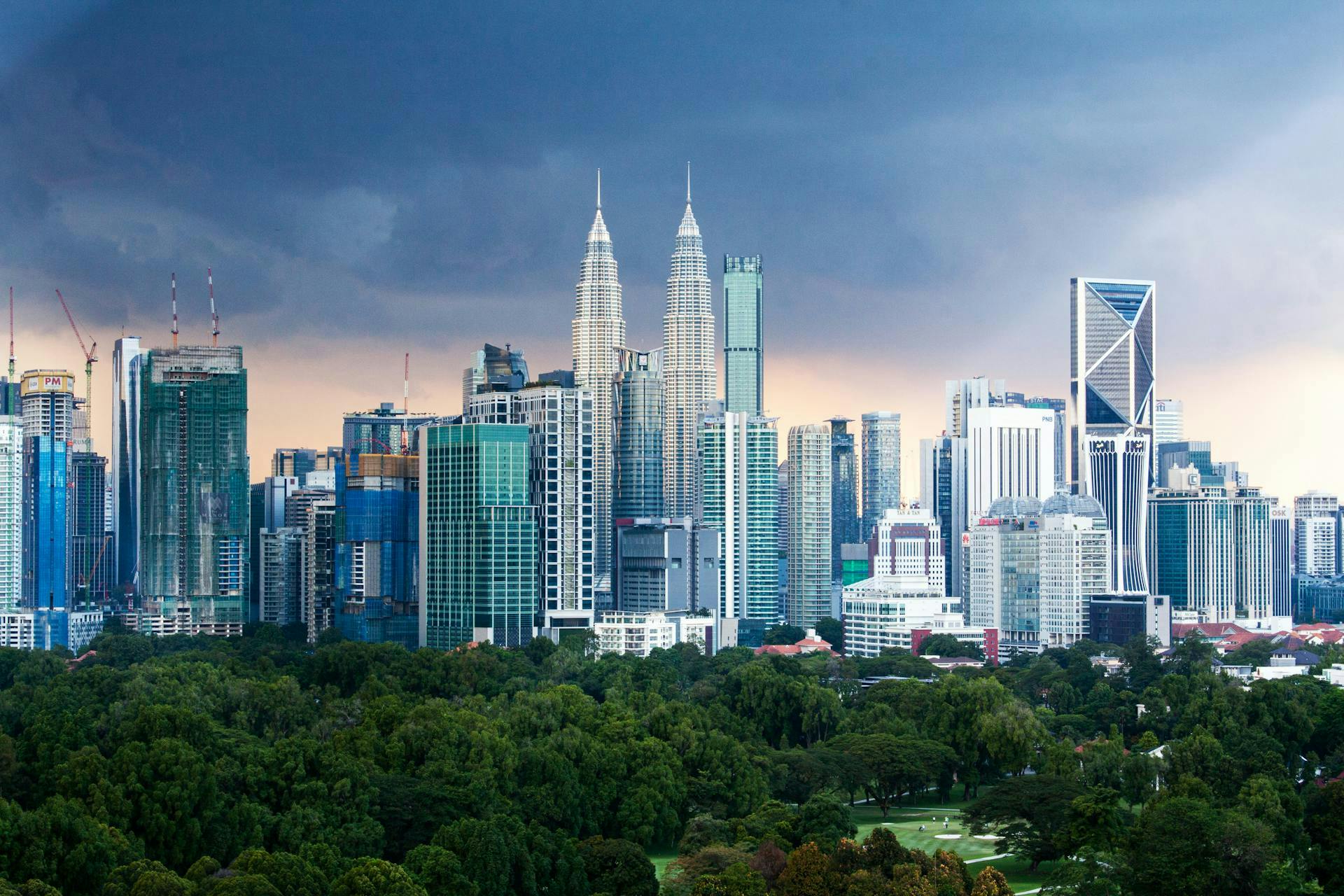 Malaysia KL city view