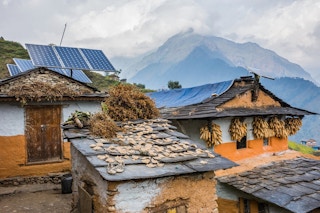 Solar panels, Nepal, energy access