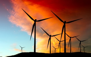 Wind farm, energy transition outlook