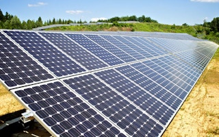 generic photo of solar panels