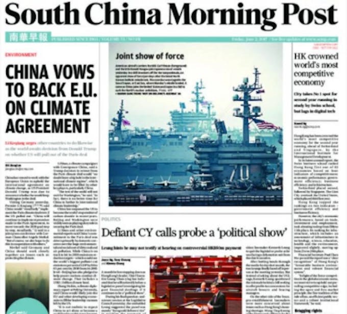 china news climate change