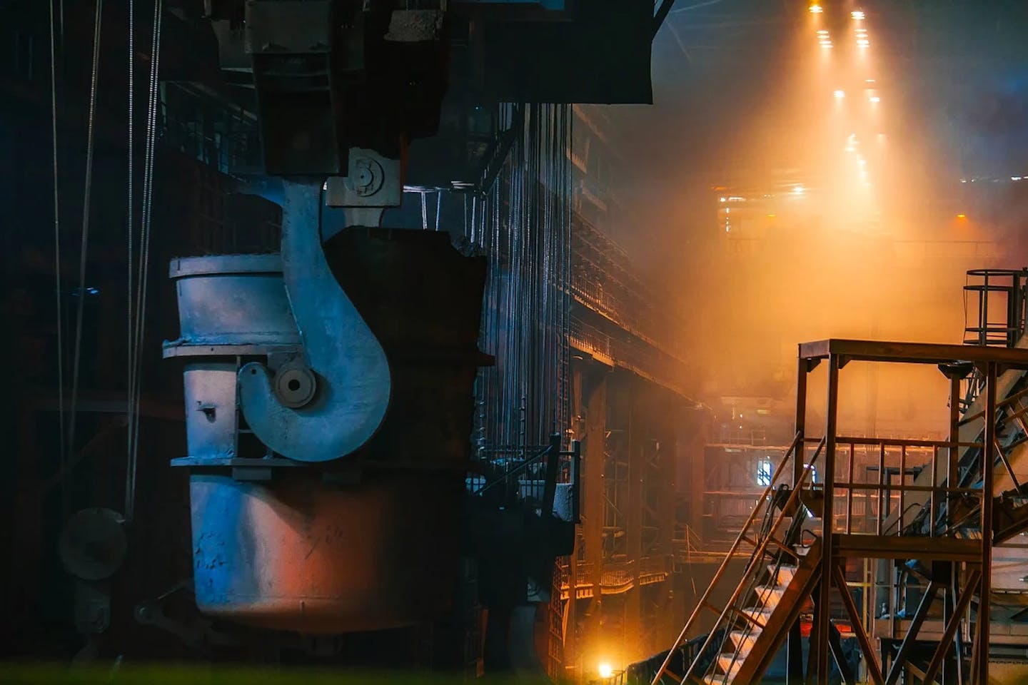 Steel production