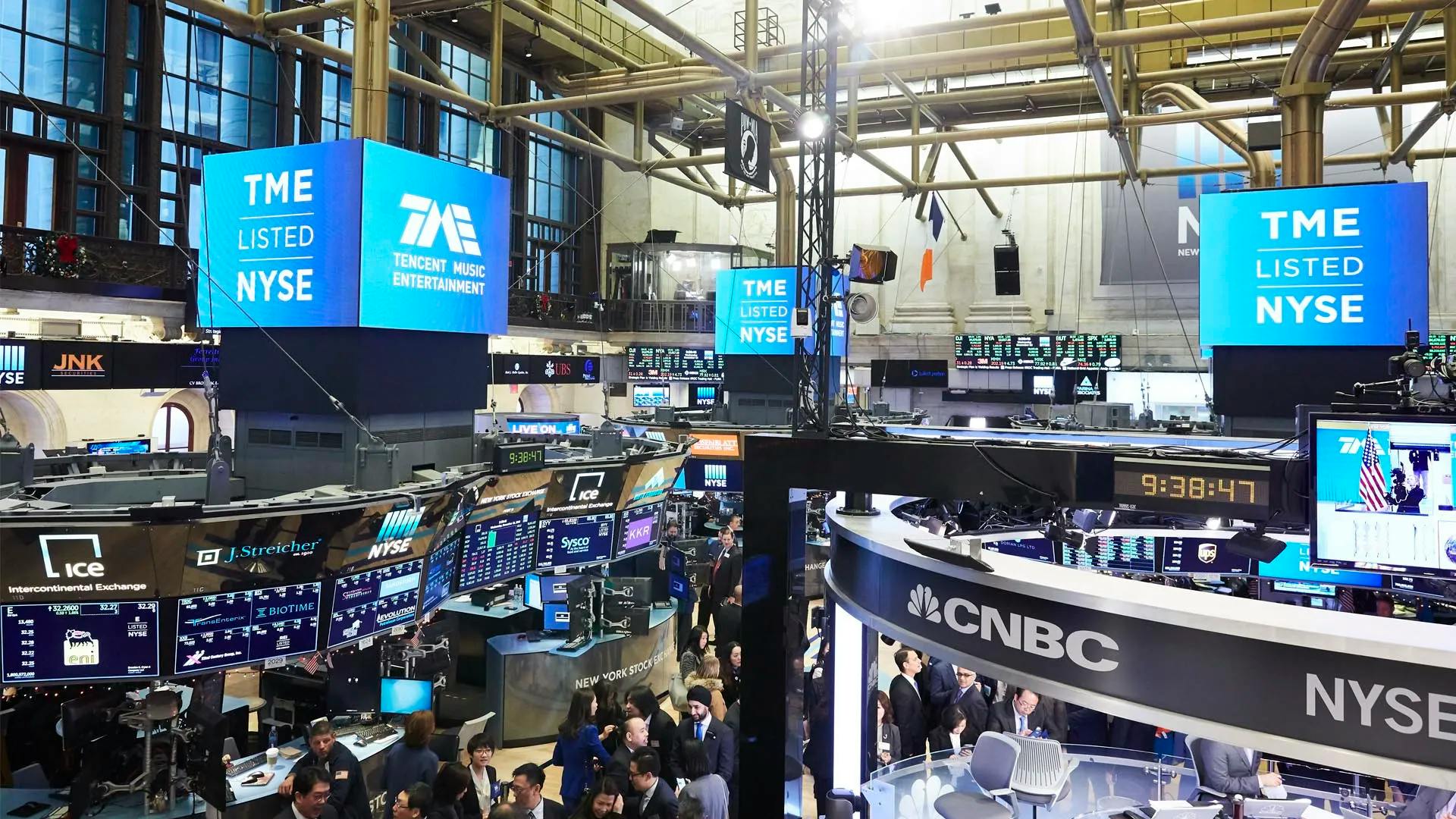 Tencent Music Entertainment NYSE