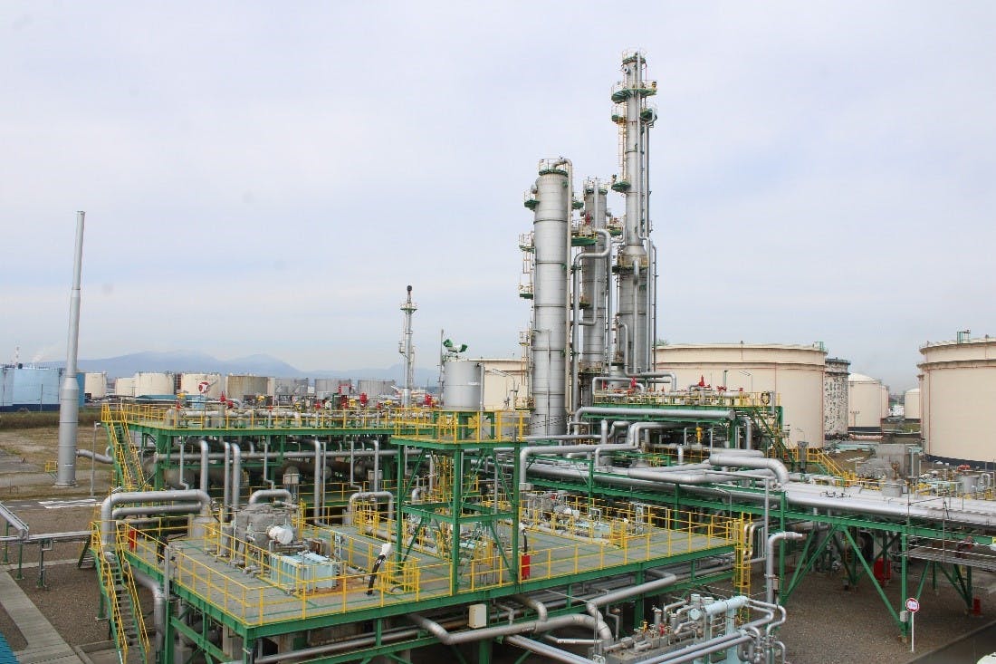 Tomakomai carbon capture and storage plant in Japan