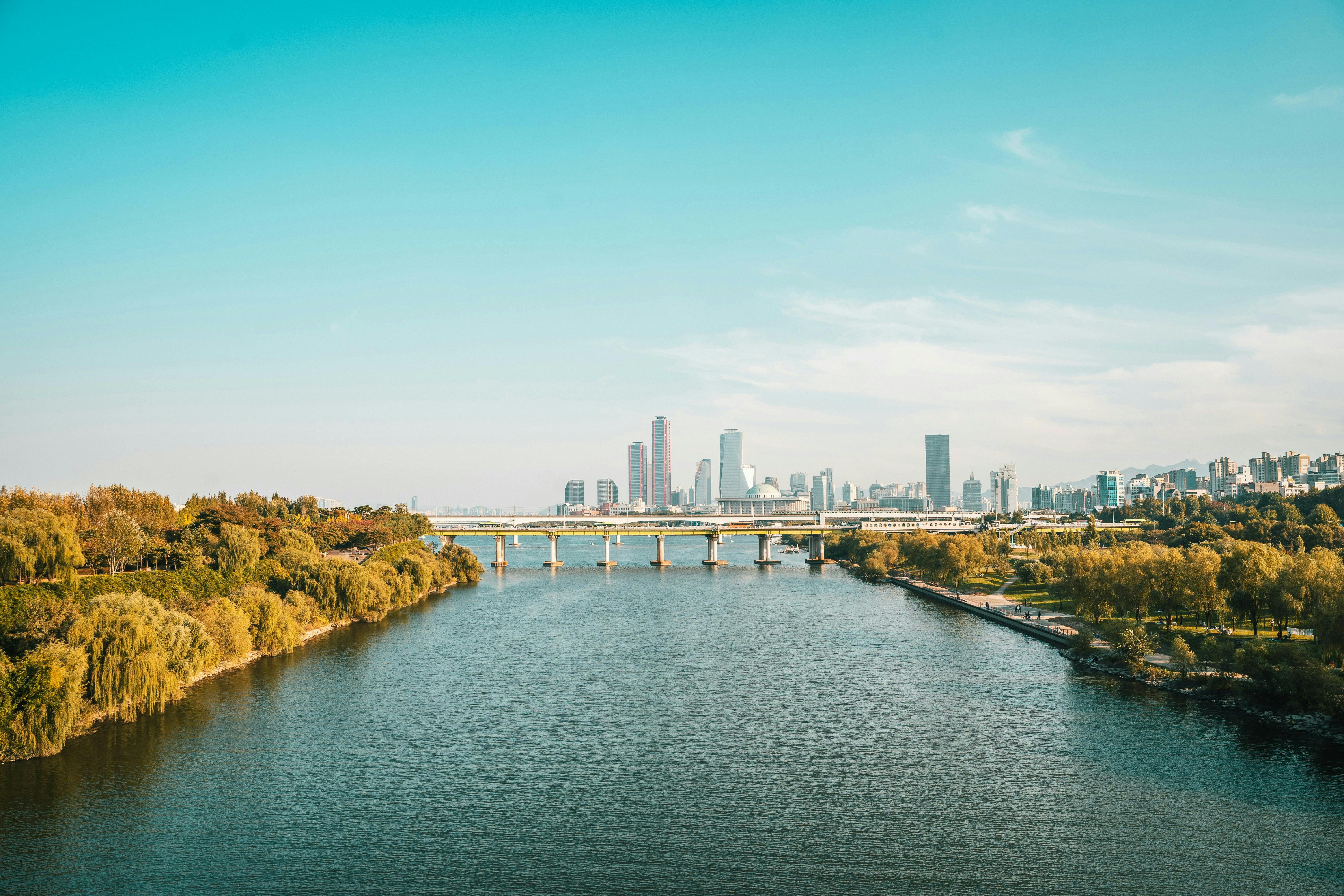 The city of Seoul, South Korea