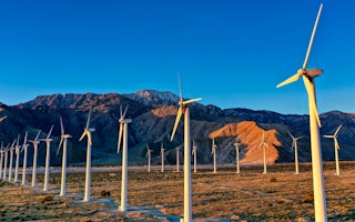 wind farm in California
