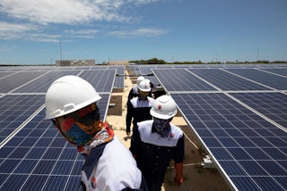 Phong Dien Solar PV Park in Thua Thien-Hue, Vietnam