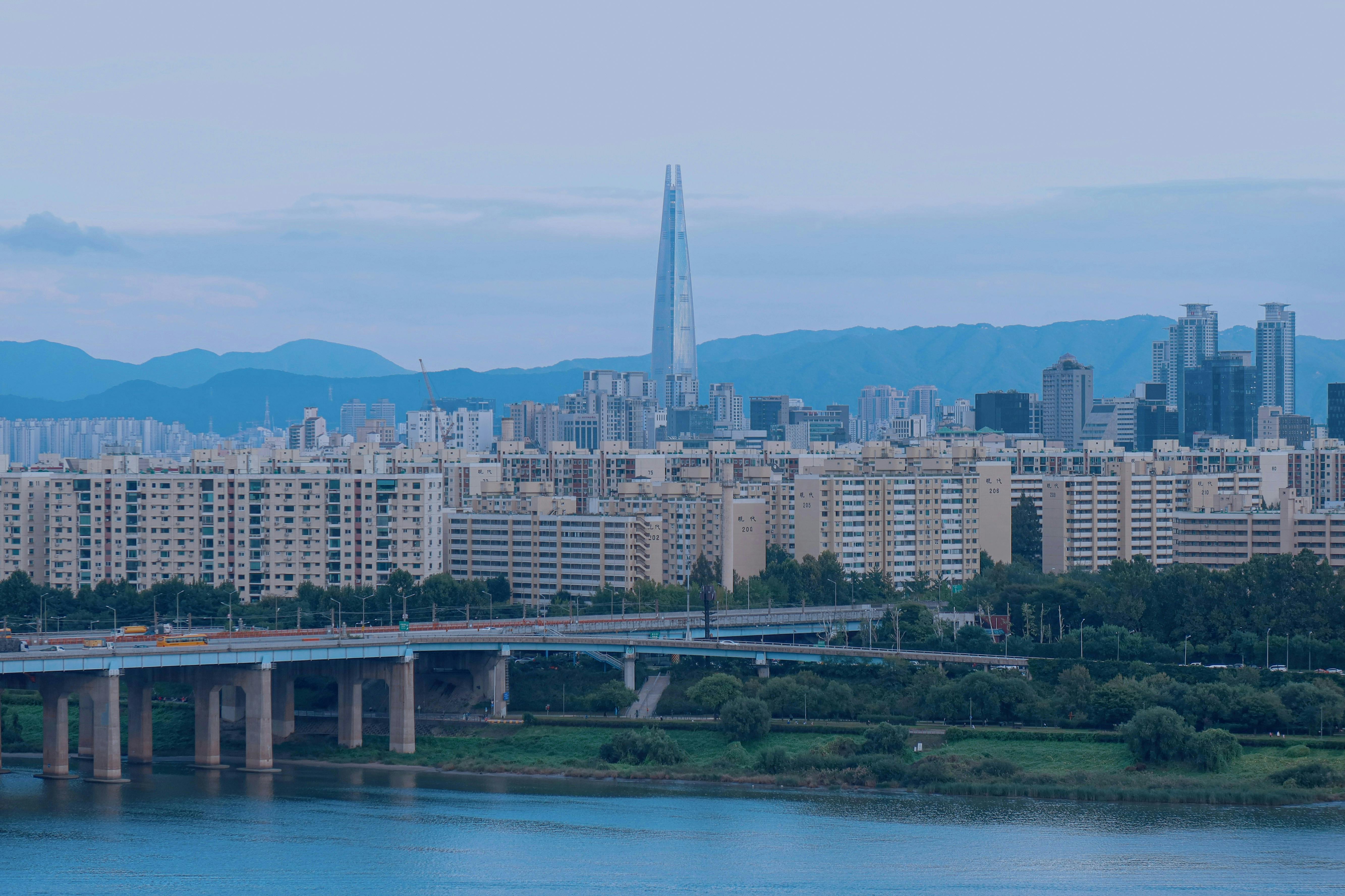 Korea skyline
