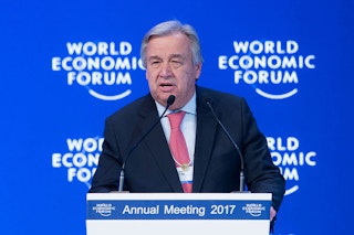 Guterres at Davos