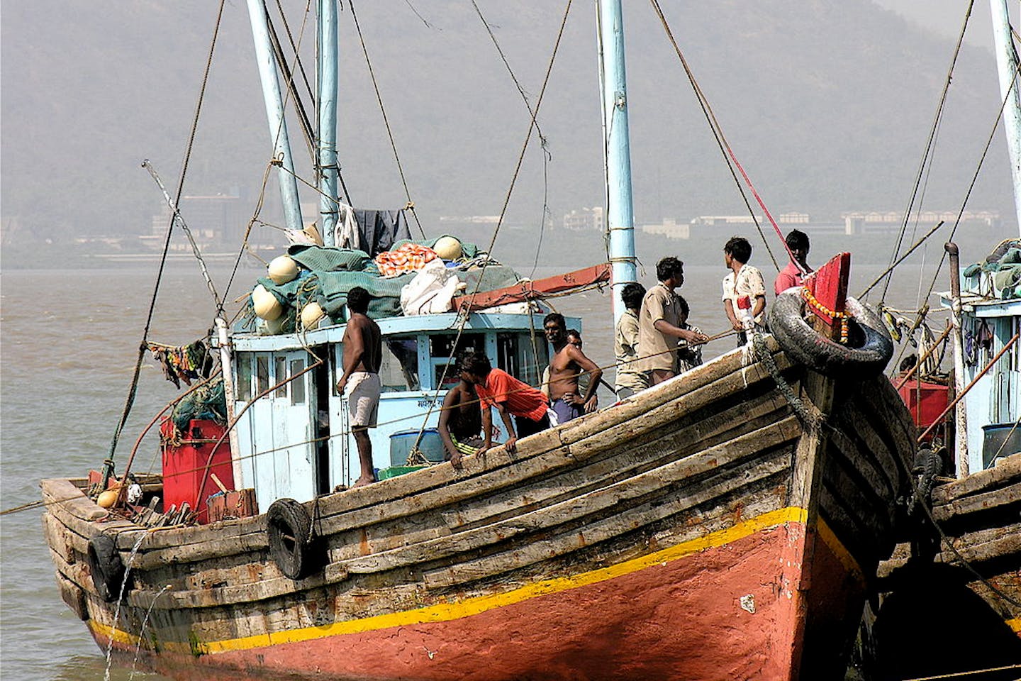 indian fishing boats