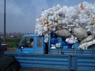 china recycling truck
