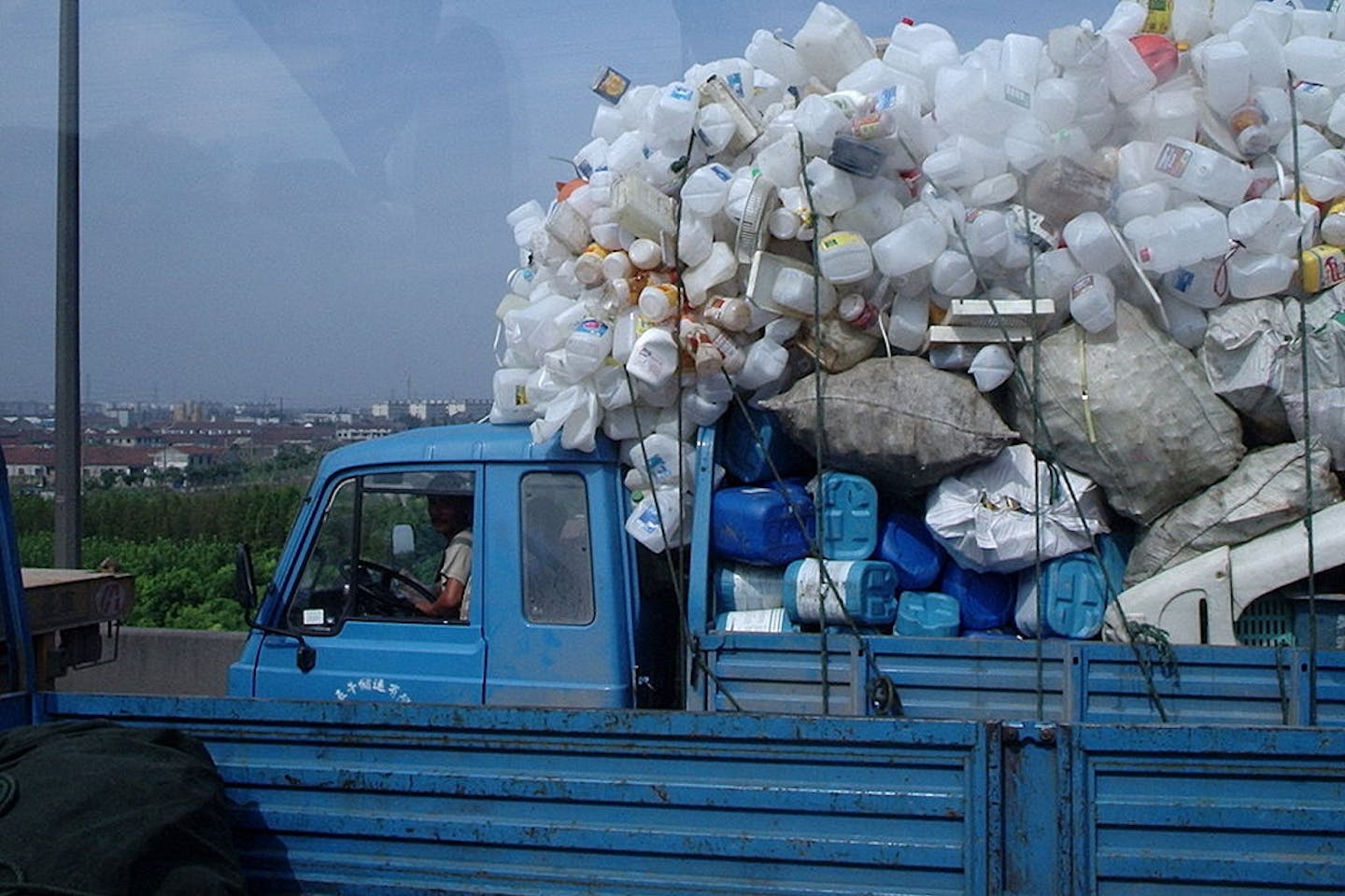 china recycling truck