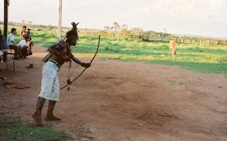 Guarani Kaoiwa tribe man 