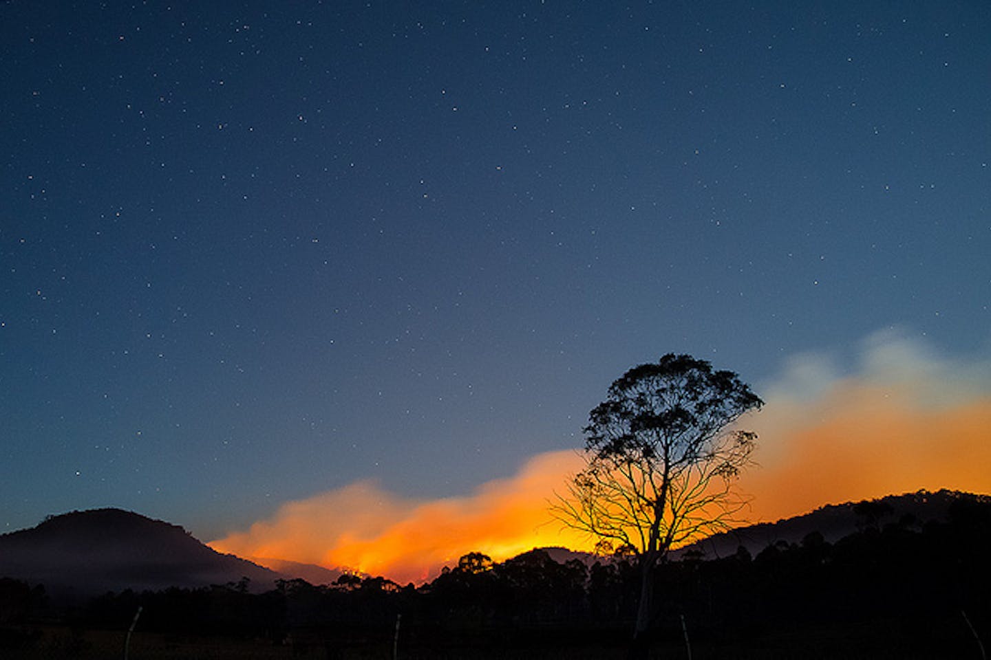 bushfire in NSW