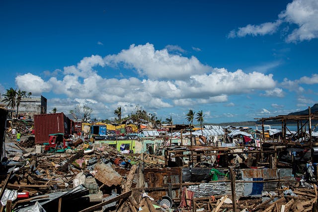 Haiyan devastation