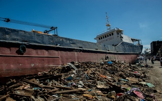 Ships Swept Ashore Yolanda
