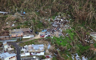 hurricane Maria destruction in Puerto Rico